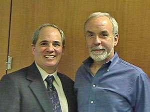 Professors John Wyatt, PhD and Joseph Rizzo, Md